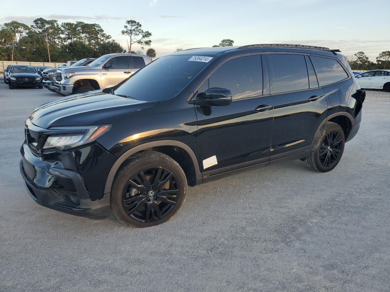 5FNYF6H73MB072095 HONDA PILOT BLAC 2021