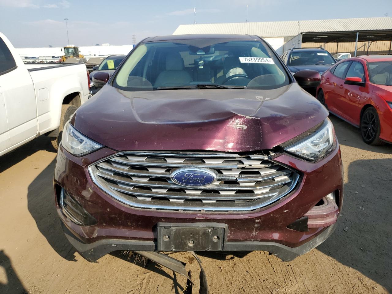 Lot #2960316762 2021 FORD EDGE SEL