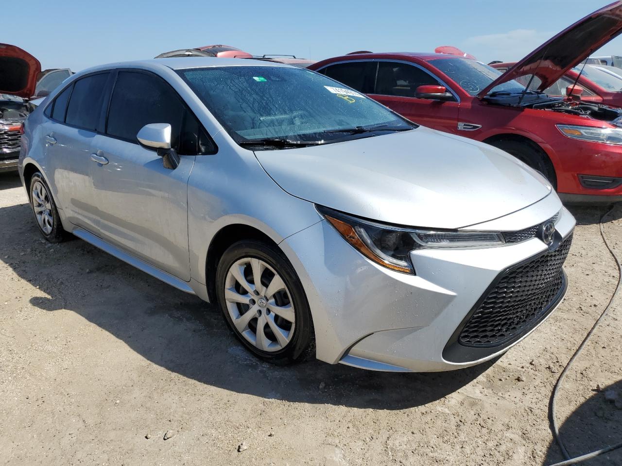 Lot #2981711720 2021 TOYOTA COROLLA LE