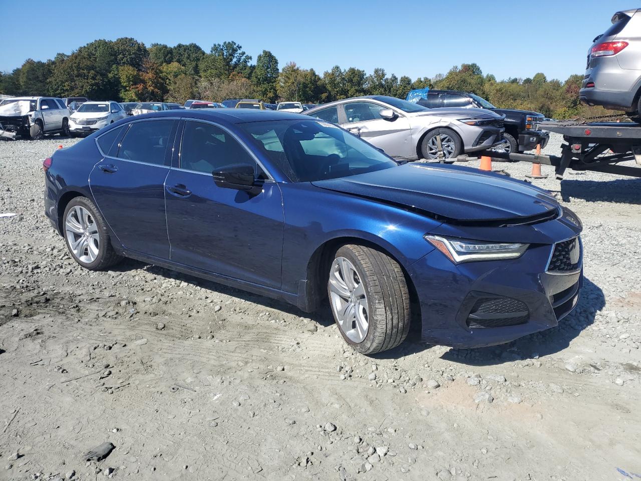 Lot #2962593853 2021 ACURA TLX TECHNO