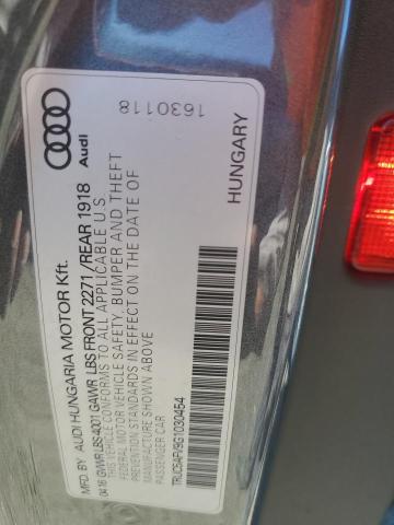 2016 AUDI TT TRUC5AFV9G1030454