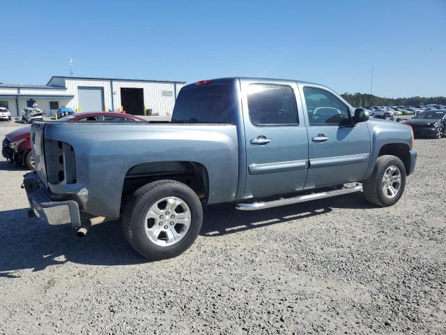 CHEVROLET SILVERADO 2011 teal  flexible fuel 3GCPCSE04BG210383 photo #4