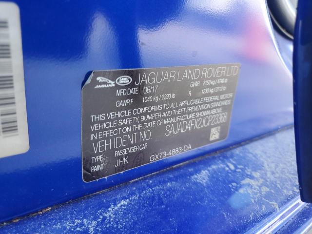 2018 JAGUAR XE PREMIUM SAJAD4FX2JCP23368