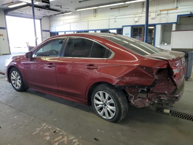 SUBARU LEGACY 2.5 2015 red  gas 4S3BNAC68F3015143 photo #3