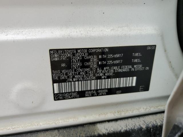 VIN JTMLWRFV8LD068398 2020 Toyota RAV4, LE no.14