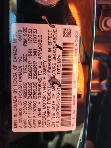 2019 HONDA CR-V LX - 2HKRW6H37KH217882