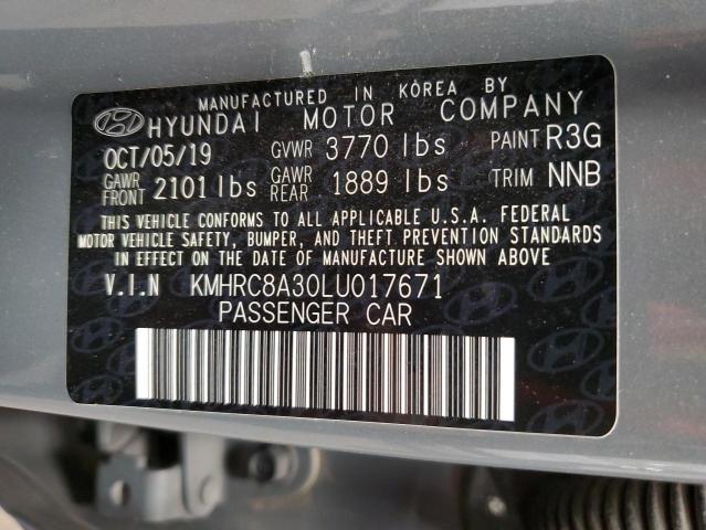 2020 HYUNDAI VENUE SEL - KMHRC8A30LU017671