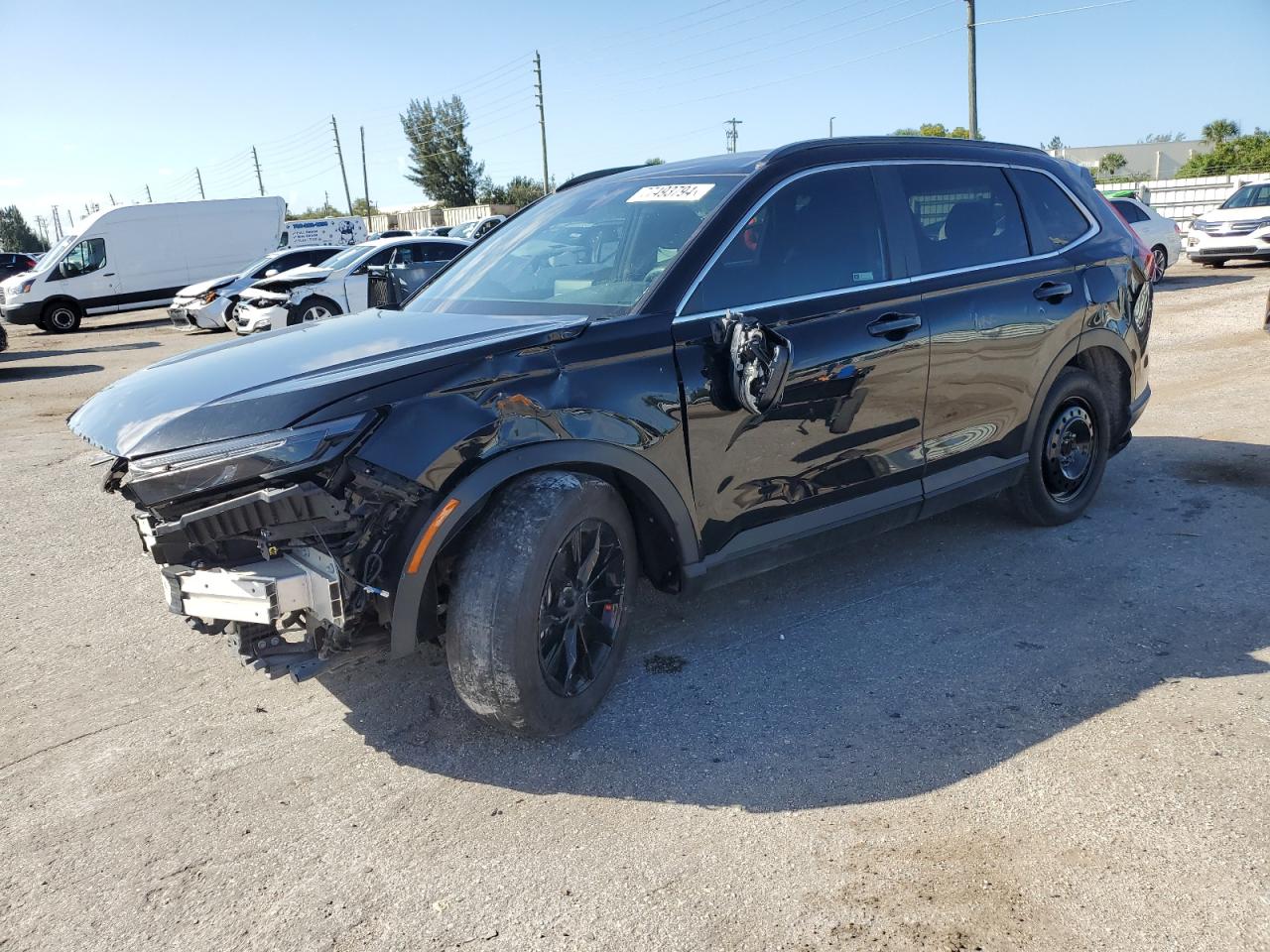 Lot #2974569430 2023 HONDA CR-V SPORT