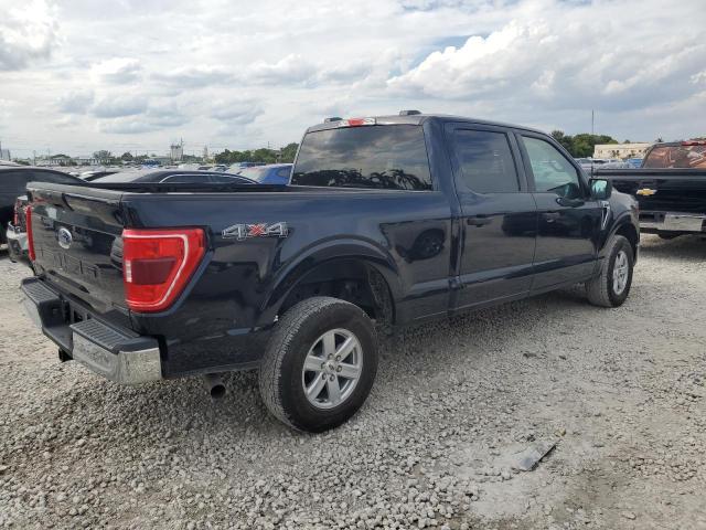 FORD F150 SUPER 2023 blue  gas 1FTFW1E51PKD35320 photo #4