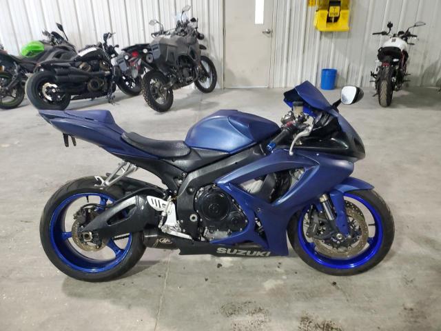 SUZUKI GSX-R600 K 2006 blue racer gas JS1GN7DA962114968 photo #1