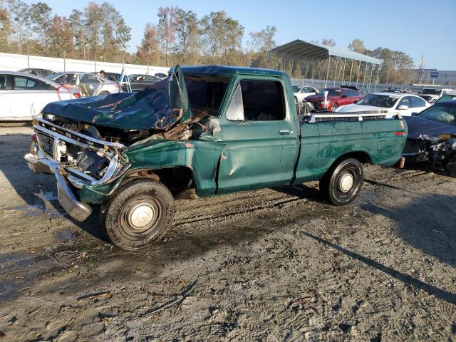 FORD F100 1977 green   F10GNY95514 photo #1