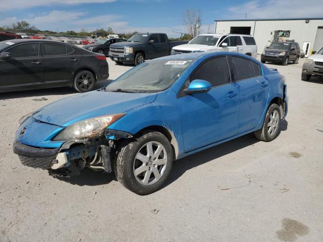 MAZDA 3 S 2010 blue  gas JM1BL1S57A1248532 photo #1