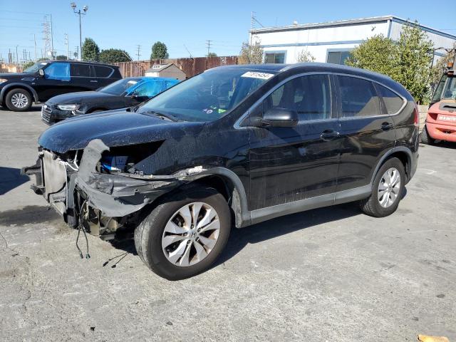 HONDA CR-V EXL 2012 black  gas 2HKRM3H77CH513445 photo #1