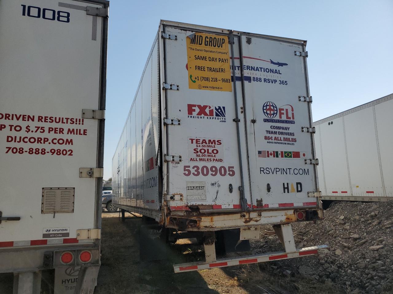 Lot #2970116265 2009 WANC TRAILER