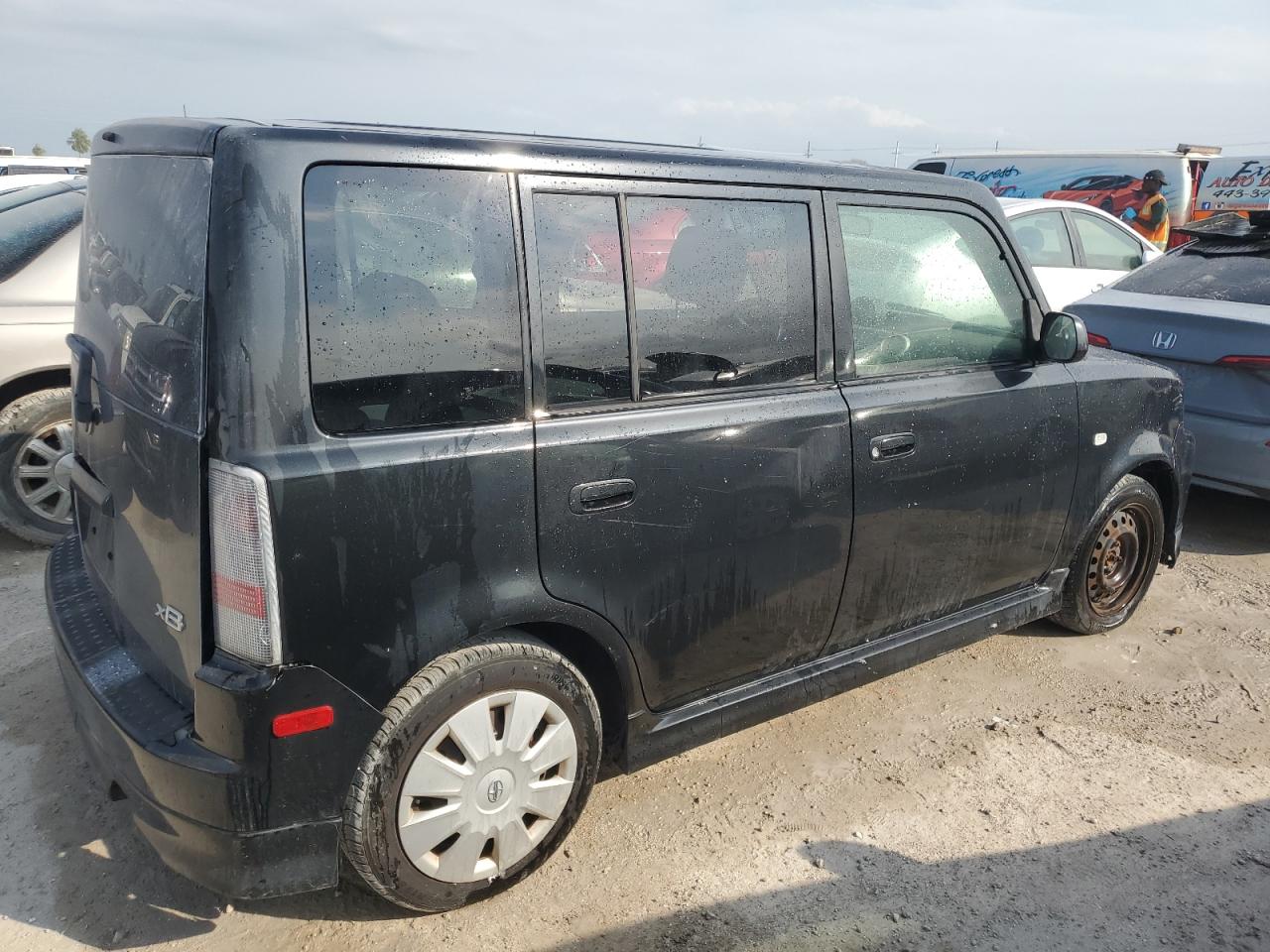 TOYOTA SCION XB 2006 black  gas JTLKT324864074225 photo #4