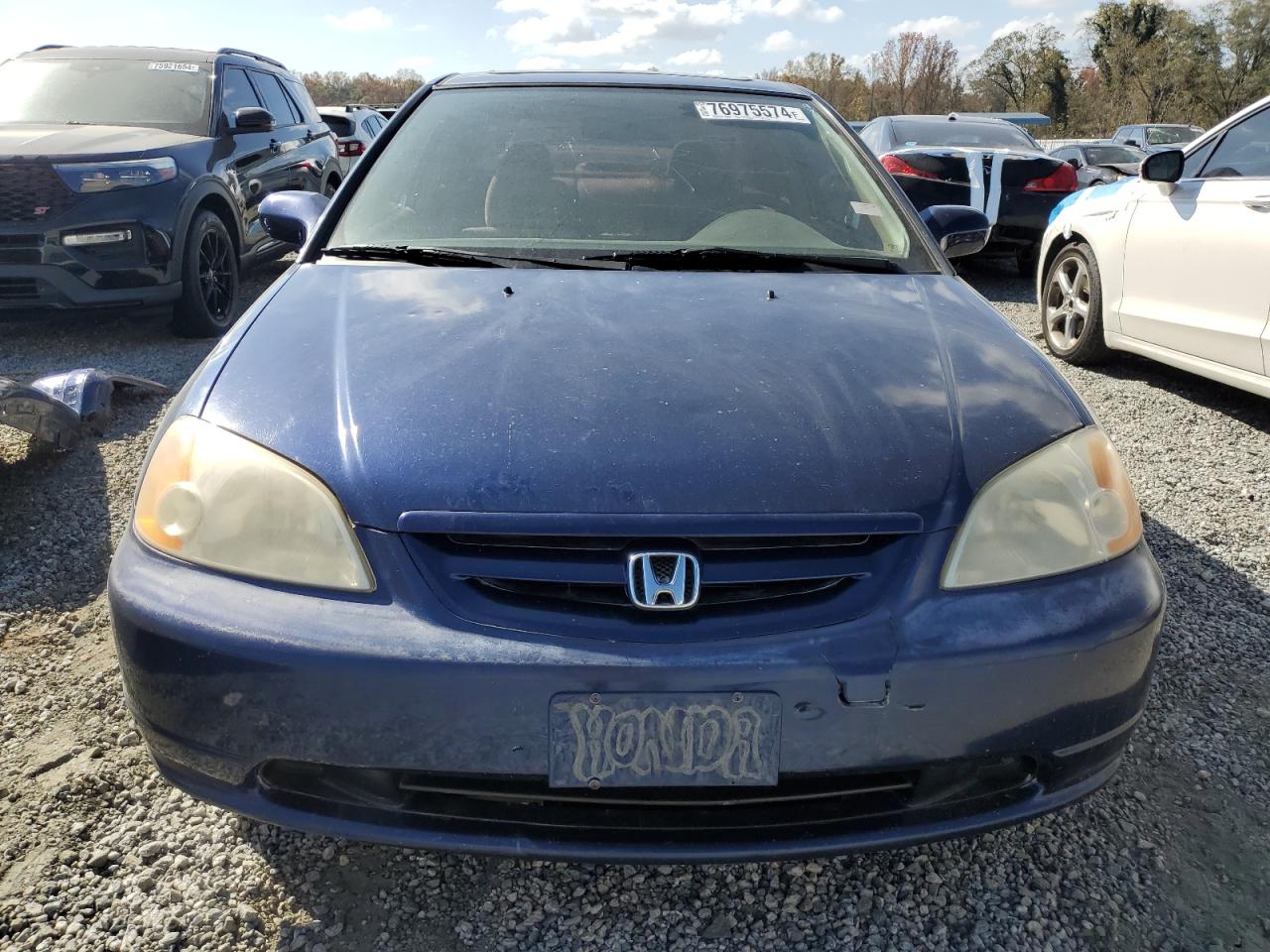 Lot #2970995996 2003 HONDA CIVIC EX