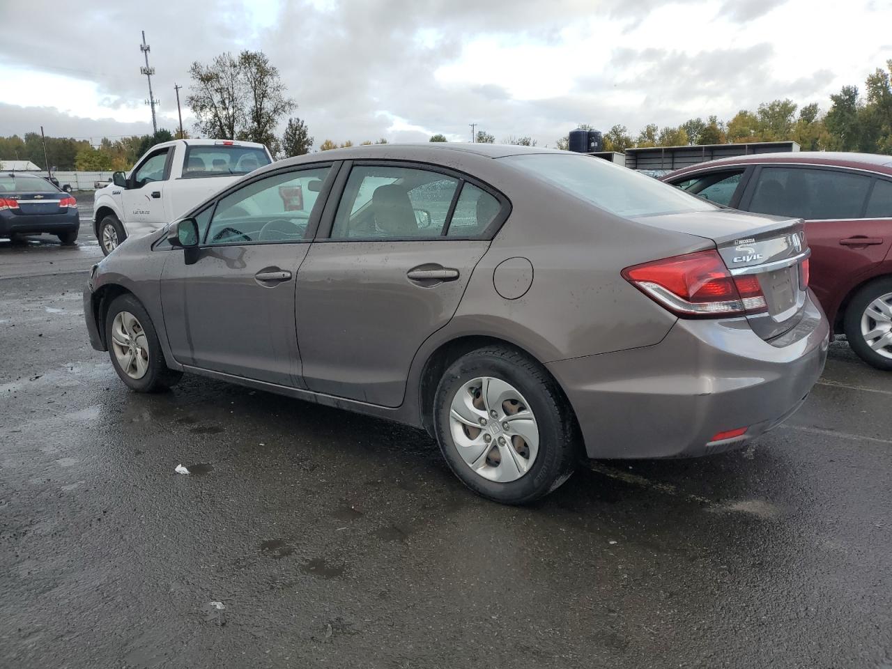 Lot #2938452439 2013 HONDA CIVIC LX