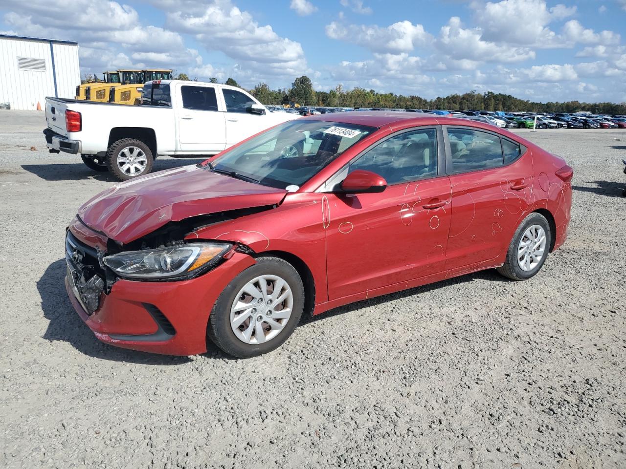 Lot #2955383735 2017 HYUNDAI ELANTRA SE