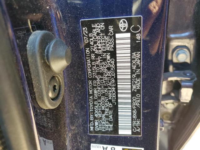 2023 TOYOTA COROLLA LE - JTDBCMFE9PJ015840