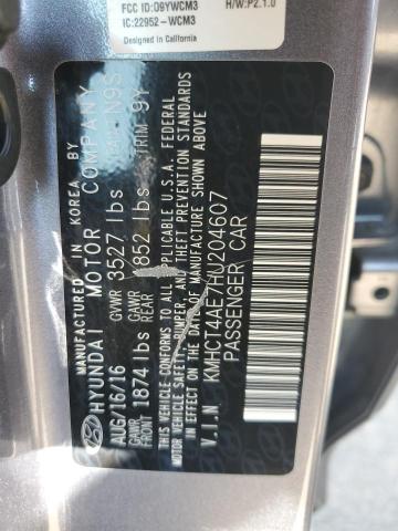 2017 HYUNDAI ACCENT SE - KMHCT4AE7HU204607