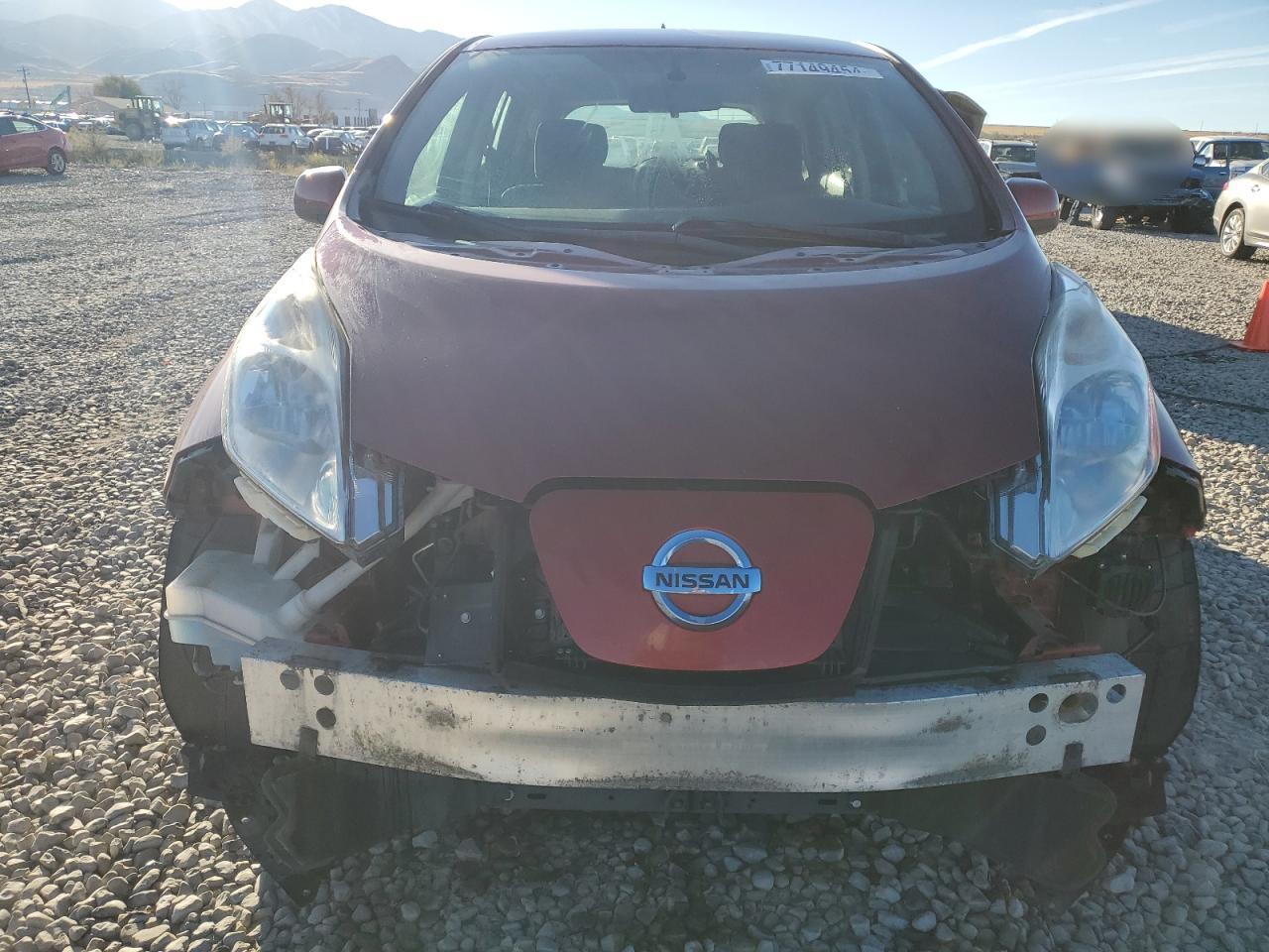 Lot #2943453139 2013 NISSAN LEAF S