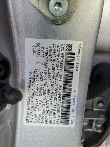 2020 HONDA CIVIC SPOR - 2HGFC2F83LH503159