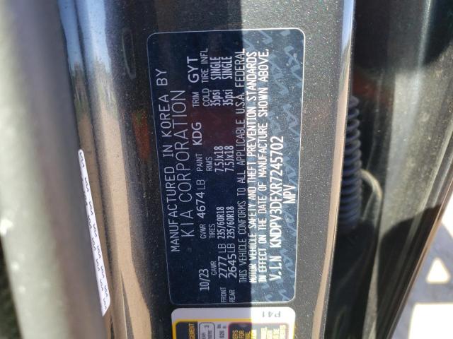 VIN KNDPV3DFXR7245702 2024 KIA Sportage, EX no.14