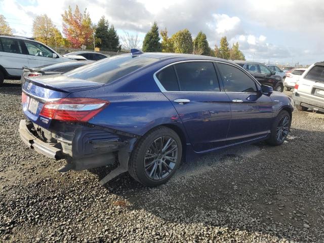 HONDA ACCORD TOU 2017 blue sedan 4d hybrid engine JHMCR6F76HC010180 photo #4