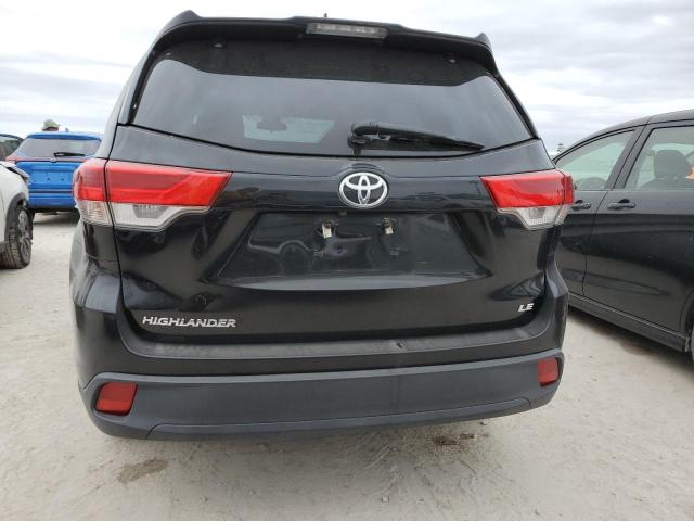 VIN 5TDZZRFH3KS337812 2019 Toyota Highlander, LE no.6