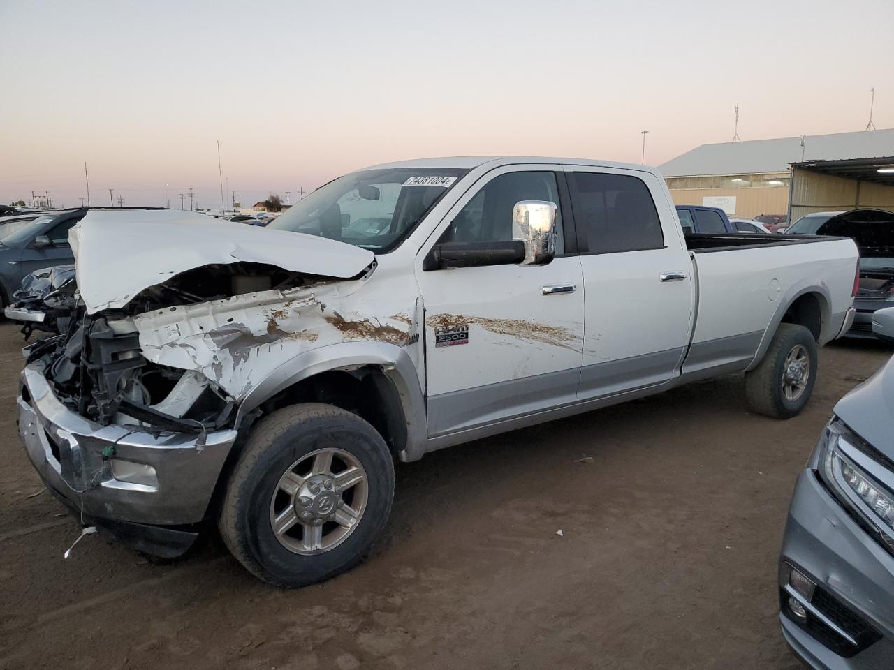 Lot #2909925136 2012 DODGE RAM 2500 L