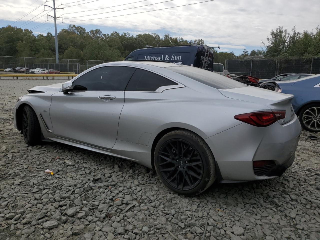 Lot #2979331817 2018 INFINITI Q60 LUXE 3