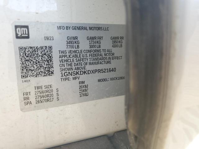 2023 CHEVROLET SUBURBAN K - 1GNSKDKDXPR521640