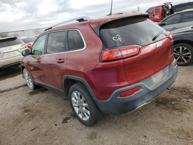 JEEP CHEROKEE L 2016 red  gas 1C4PJLDBXGW158216 photo #3