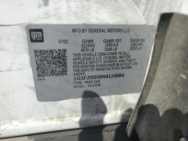 2022 CHEVROLET BOLT EUV P - 1G1FZ6S08N4110884