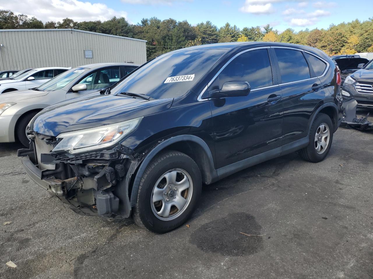 Lot #2925972232 2015 HONDA CR-V LX