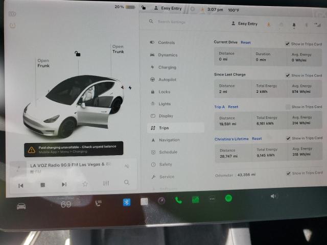 2021 TESLA MODEL Y - 5YJYGDEF9MF133978