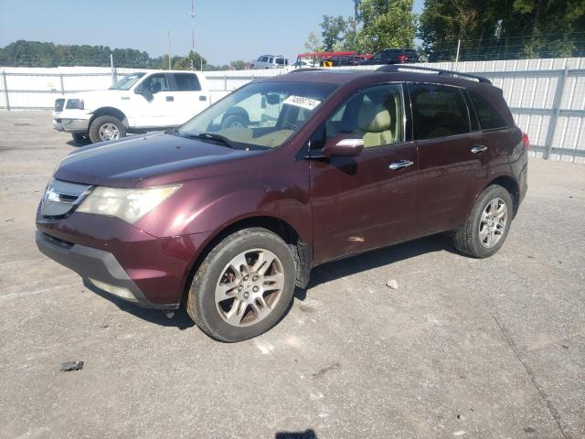 ACURA MDX TECHNO 2008 burgundy 4dr spor gas 2HNYD28448H513781 photo #1