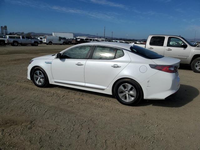 KIA OPTIMA HYB 2016 white sedan 4d hybrid engine KNAGM4AD2G5096543 photo #3