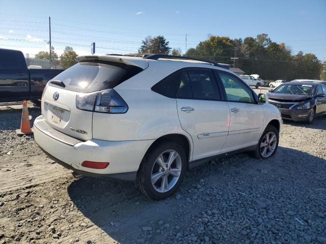 LEXUS RX 400H 2008 white 4dr spor hybrid engine JTJGW31U382851447 photo #4