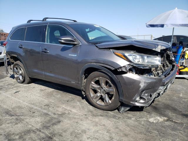 VIN 5TDDGRFHXJS042284 2018 Toyota Highlander, Hybri... no.4