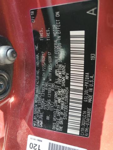 2018 TOYOTA SIENNA XLE - 5TDYZ3DC1JS964054
