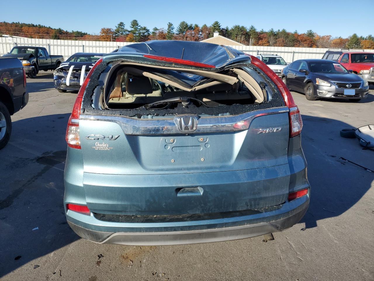 Lot #2986873873 2015 HONDA CR-V LX