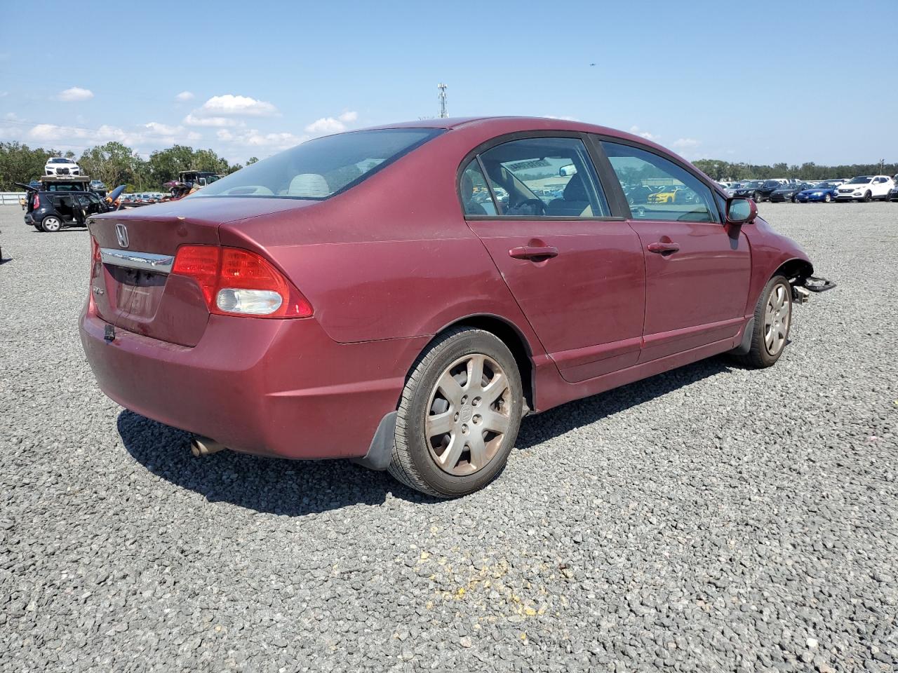 Lot #3030719144 2009 HONDA CIVIC LX