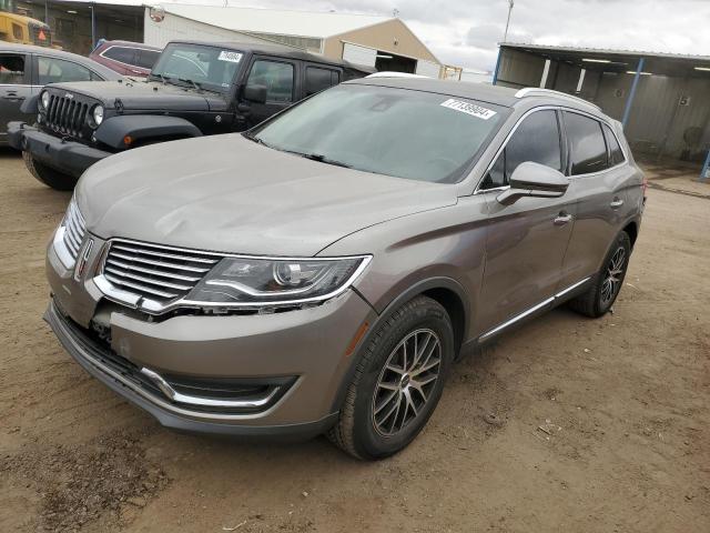 LINCOLN MKX SELECT 2017 brown  gas 2LMPJ8KPXHBL13541 photo #1