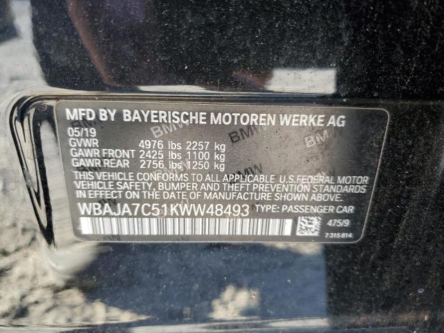 2019 BMW 530 XI - WBAJA7C51KWW48493