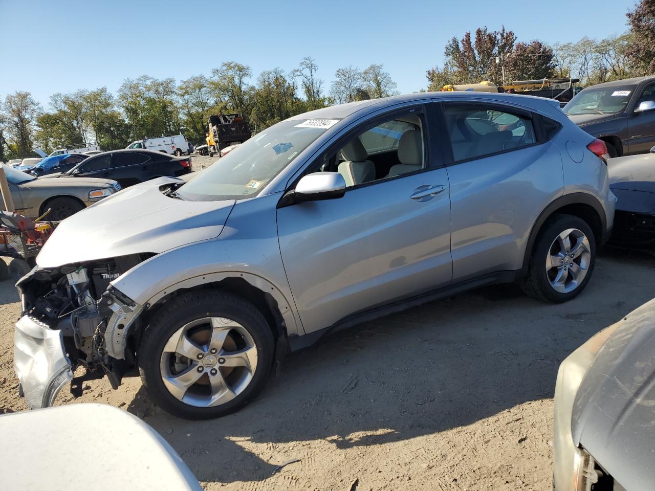 Lot #2945647292 2022 HONDA HR-V LX