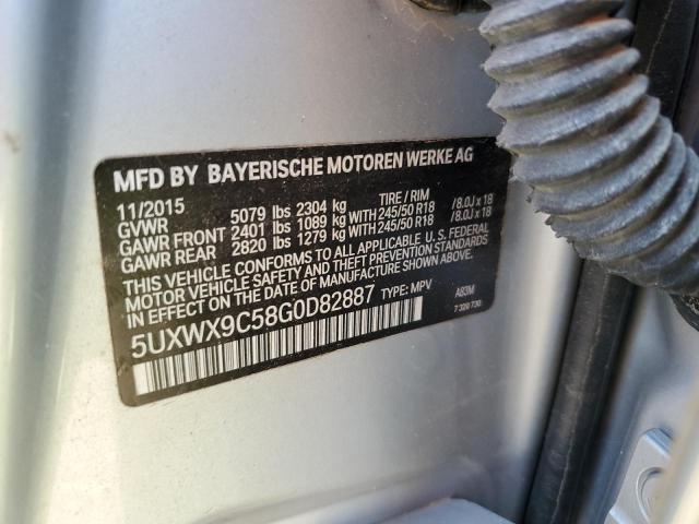 2016 BMW X3 XDRIVE2 - 5UXWX9C58G0D82887
