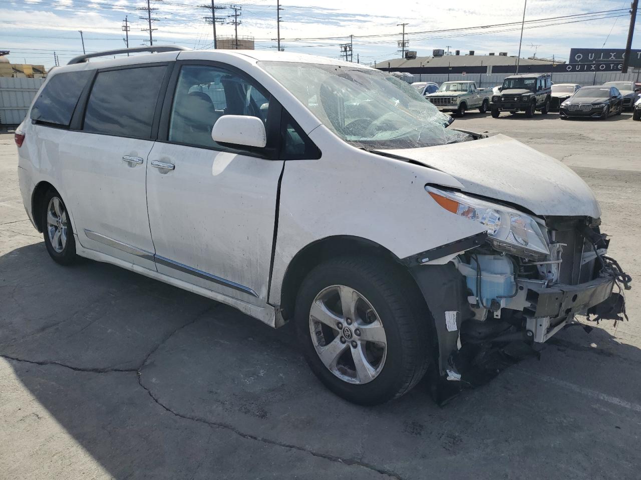 Lot #2969610677 2020 TOYOTA SIENNA LE