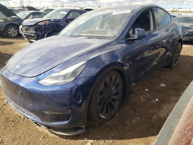 2022 TESLA MODEL Y - 7SAYGDEF6NF554061