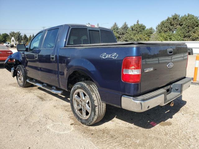 FORD F150 SUPER 2005 blue  gas 1FTPW14595FB37838 photo #3